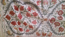 Ladda upp bild till gallerivisning, Suzani hand-embroidered silk fabric