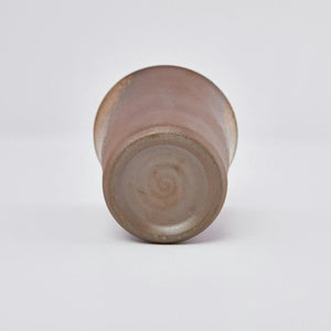 Bizen pottery glass