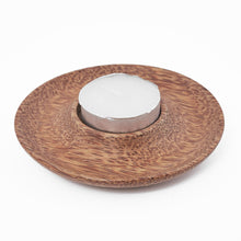 Charger l&#39;image dans la galerie, Wooden candle holder from Laos