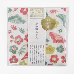 Kitchen cloth with Japanese design