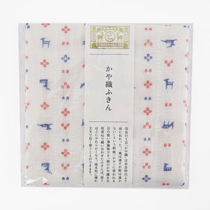 Kitchen cloth with Japanese design