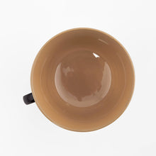 Ladda upp bild till gallerivisning, Hida-Shunkei lacquered wooden coffee/teacup and saucer set.