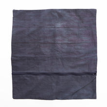 Cargar imagen en el visor de la galería, Suzani hand-embroidered cushion cover - grey with pomegranate pattern