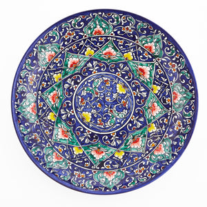 Schöne Rishtan-Keramik aus Usbekistan